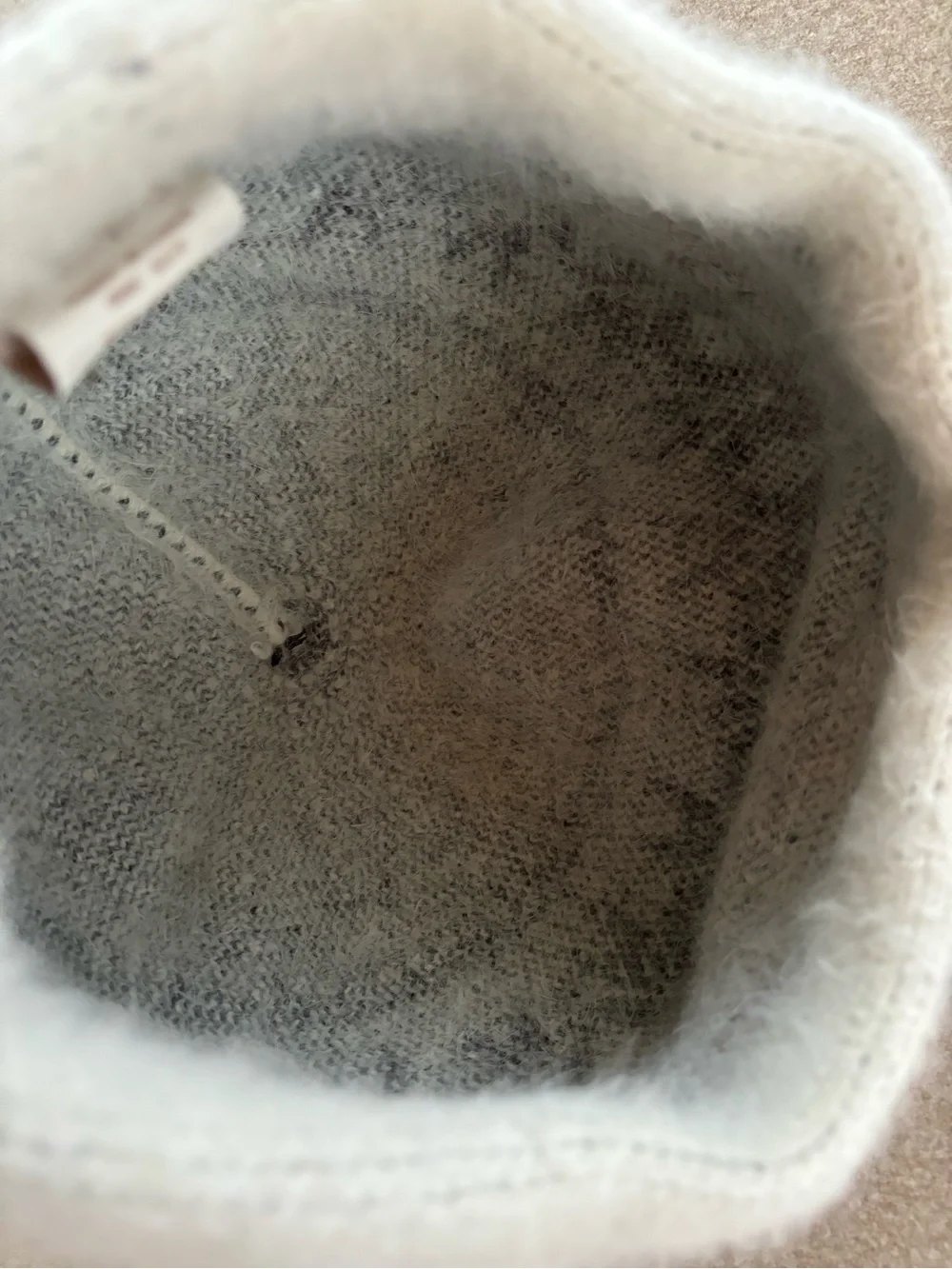 Vintage Angora Beret